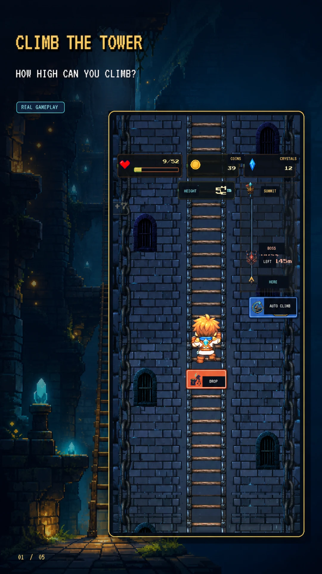 Climb & Jump: Princess Tower screenshot